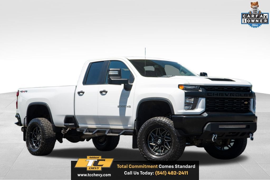 2021 Chevrolet Silverado 2500 HD — rear three-quarter view